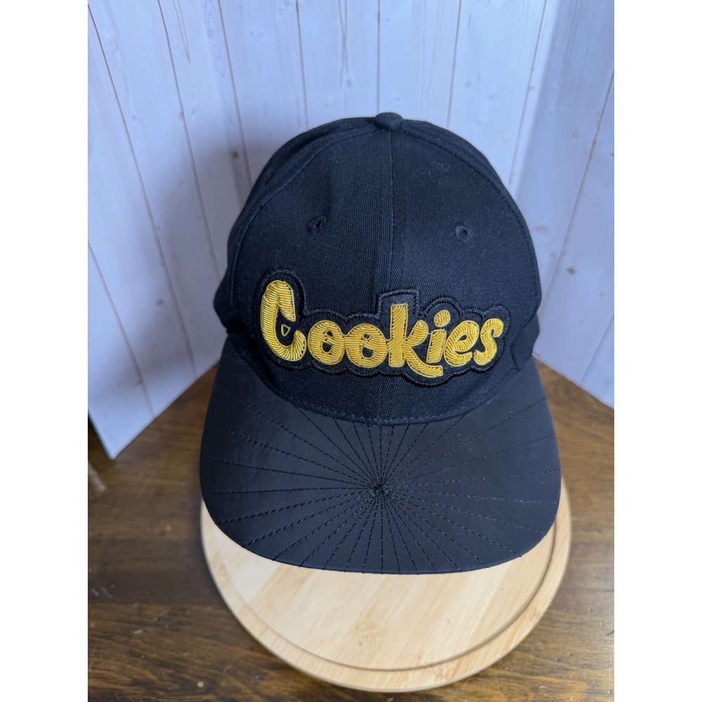 COOKIES 3D Embroidered Hip Hop Snapback Adjustable‎ Baseball Cap Hats Swirl Bill